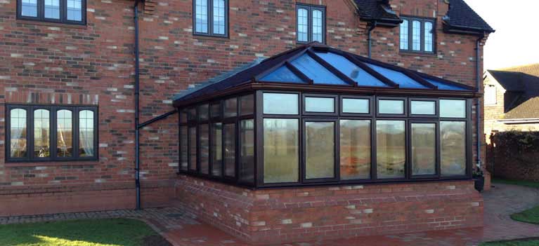 Conservatory installation project Kimbolton PE28 by Ablewood Ltd